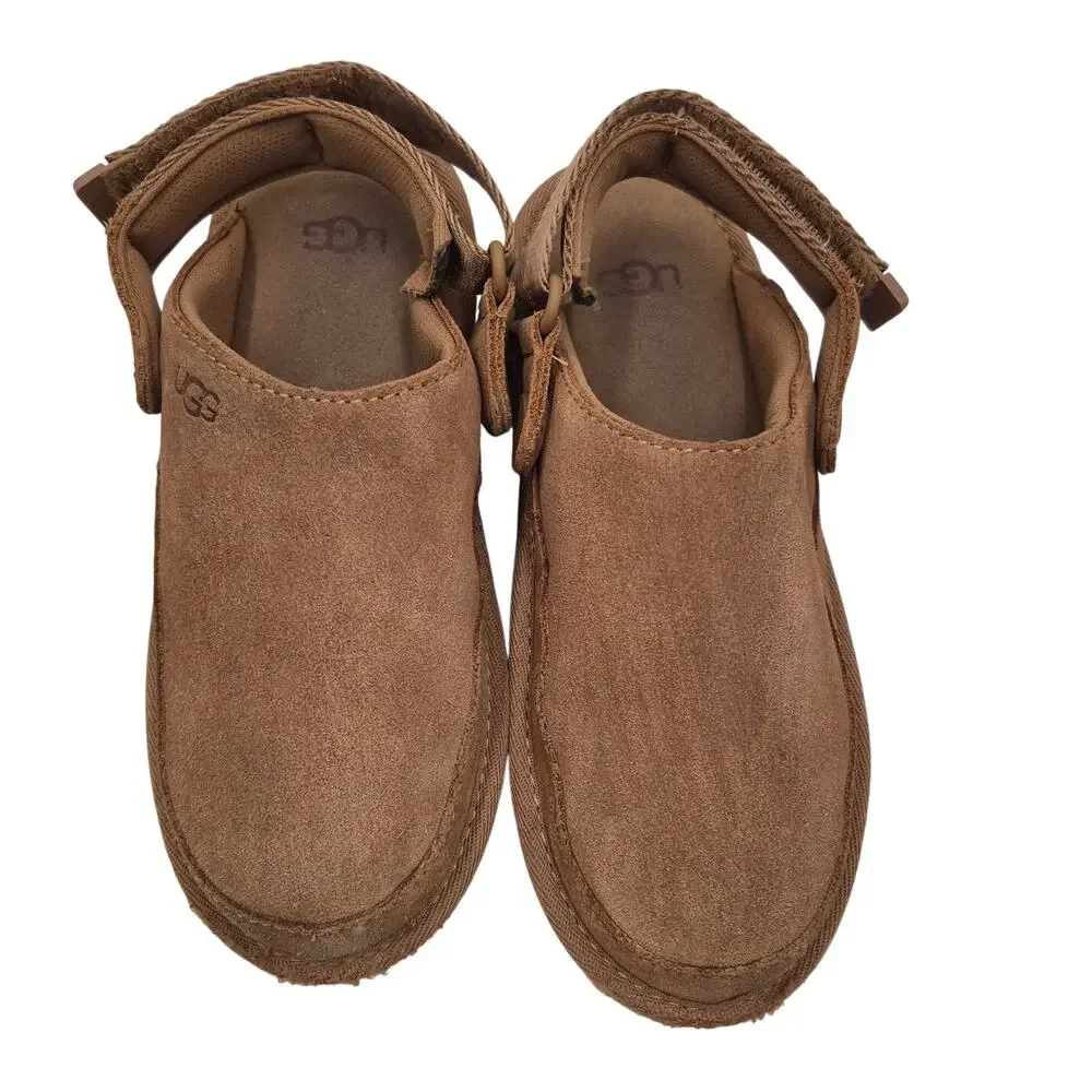 UGG Goldenstar Cozy Clog chestnut Girls size 13